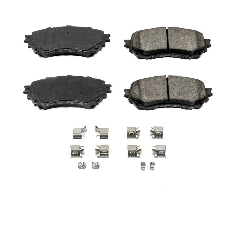 PowerStop 171711 | Power Stop 14-19 Mazda 6 Front Z17 Evolution Ceramic Brake Pads w/Hardware; 2014-2019