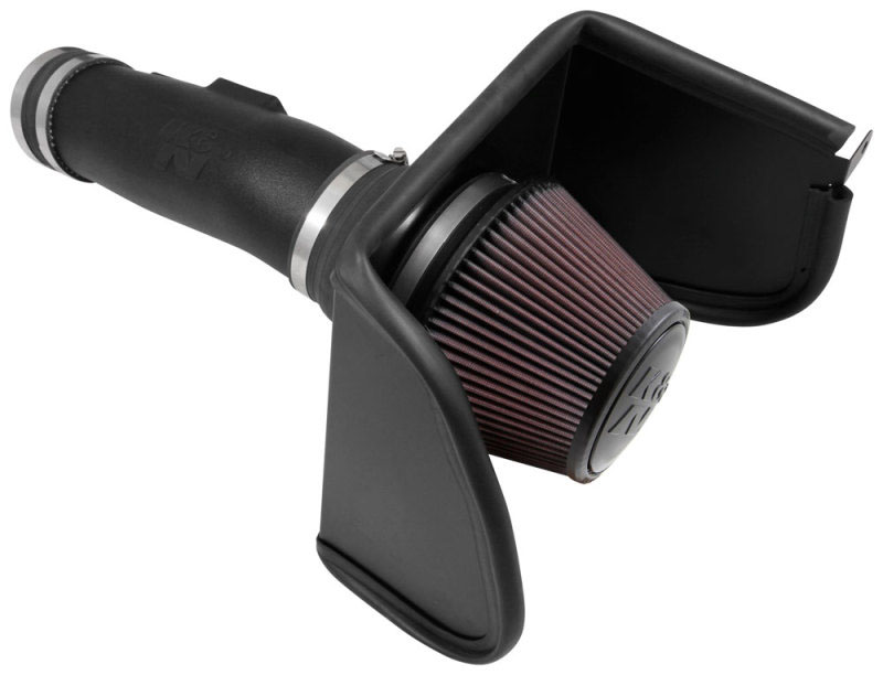 K&N Engineering 636019 | K&N 2017 Nissan Titan V8-5.6L F/I Aircharger Performance Intake; 2017-2017