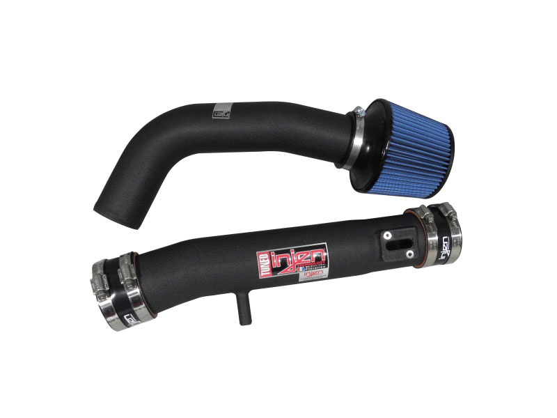 Injen PF1994WB | Power-Flow Air Intake Nissan Murano 3.5L V6 w/ MR Technology only- Converts to short ram, Wrinkle Black; 2003-2008