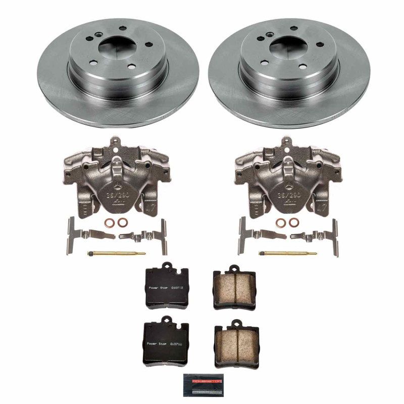 PowerStop kcoe620 | Power Stop 03-05 Mercedes-Benz C240 Rear Autospecialty Brake Kit w/Calipers; 2003-2005