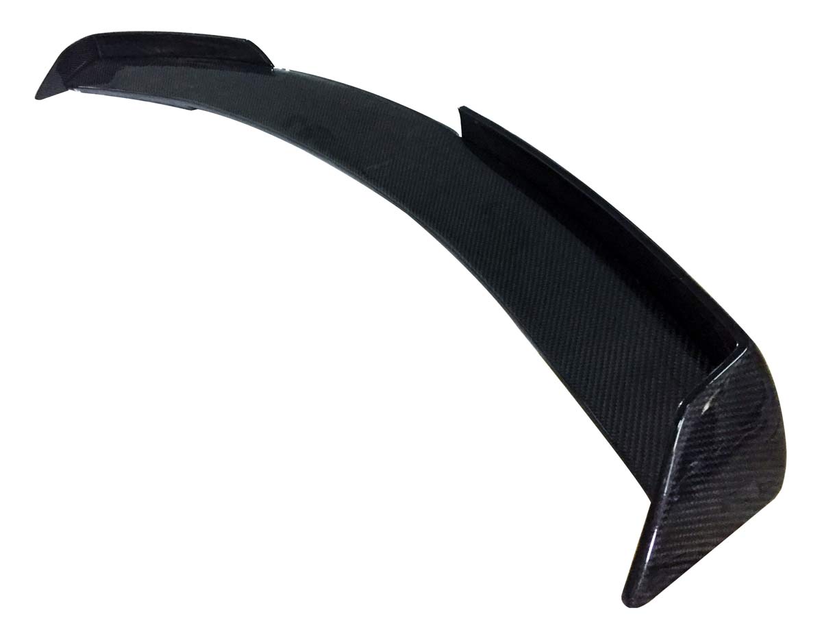 JPM Carbon CHV-C7-15 | Stage II Carbon Fiber Trunk Spoiler w/ Wicker Wing For Corvette C7; 2014-2019