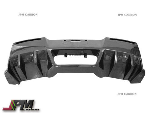 JPM Carbon CHV-C7-18-A | R1 Carbon Fiber Rear Bumper Diffuser For Corvette C7; 2014-2019