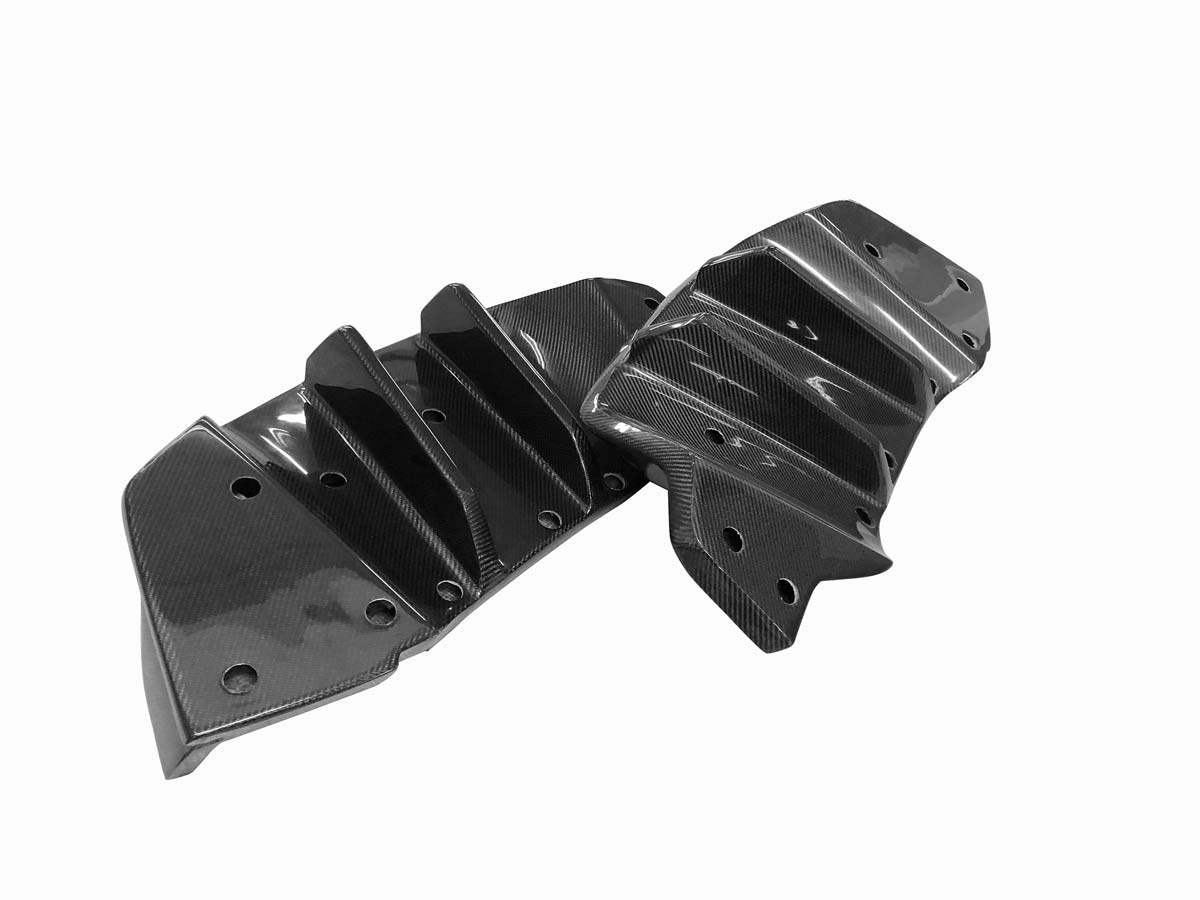 JPM Carbon CHV-C7-21 | R2 Style Carbon Fiber Rear Diffuser For Corvette Z51 C7 Stingray; 2014-2019