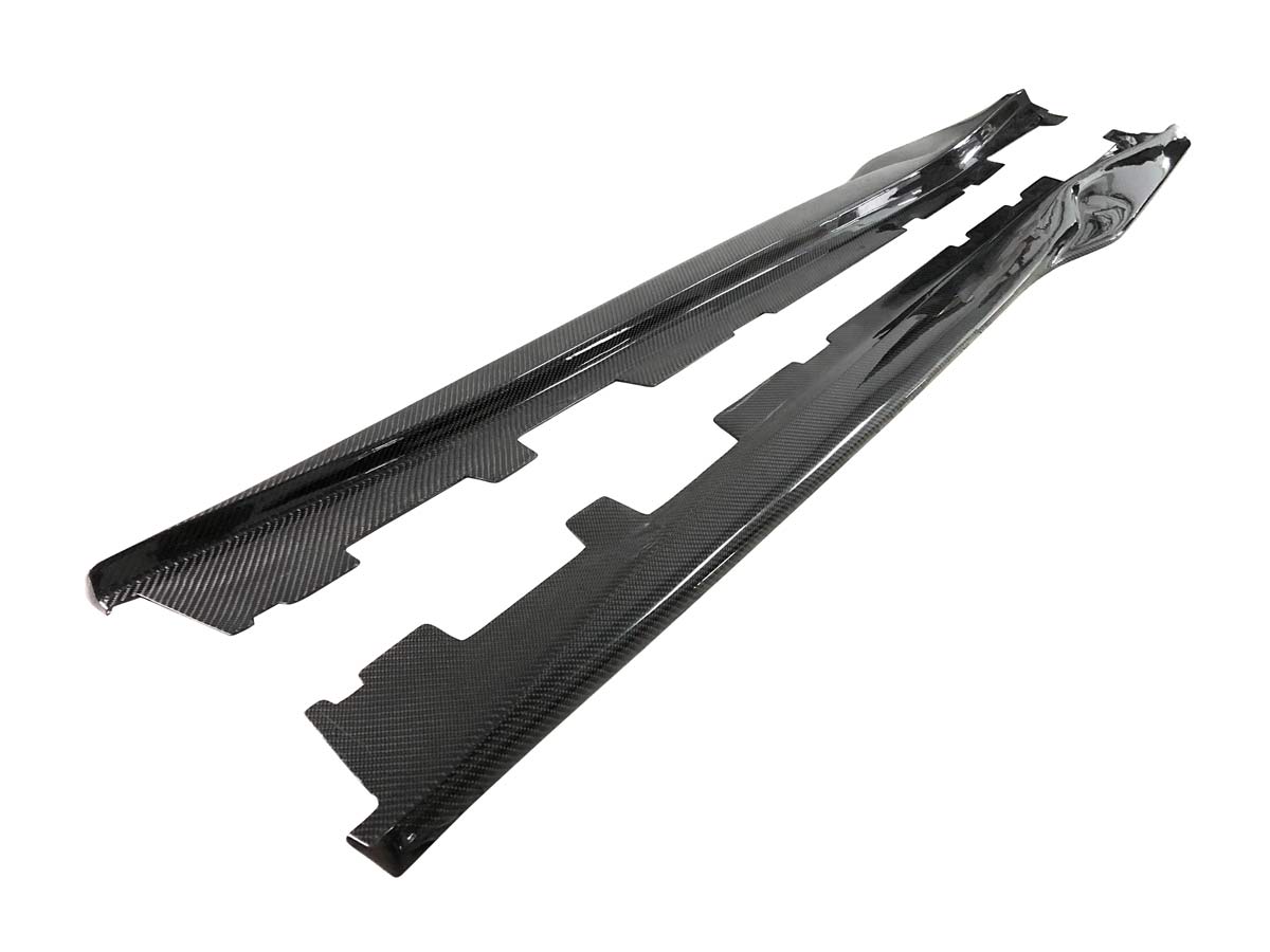 JPM Carbon CHV-CMRO-6 | JPM R1 Carbon 2016+ Camaro SS Carbon Fiber Side Skirts; 2016-2024