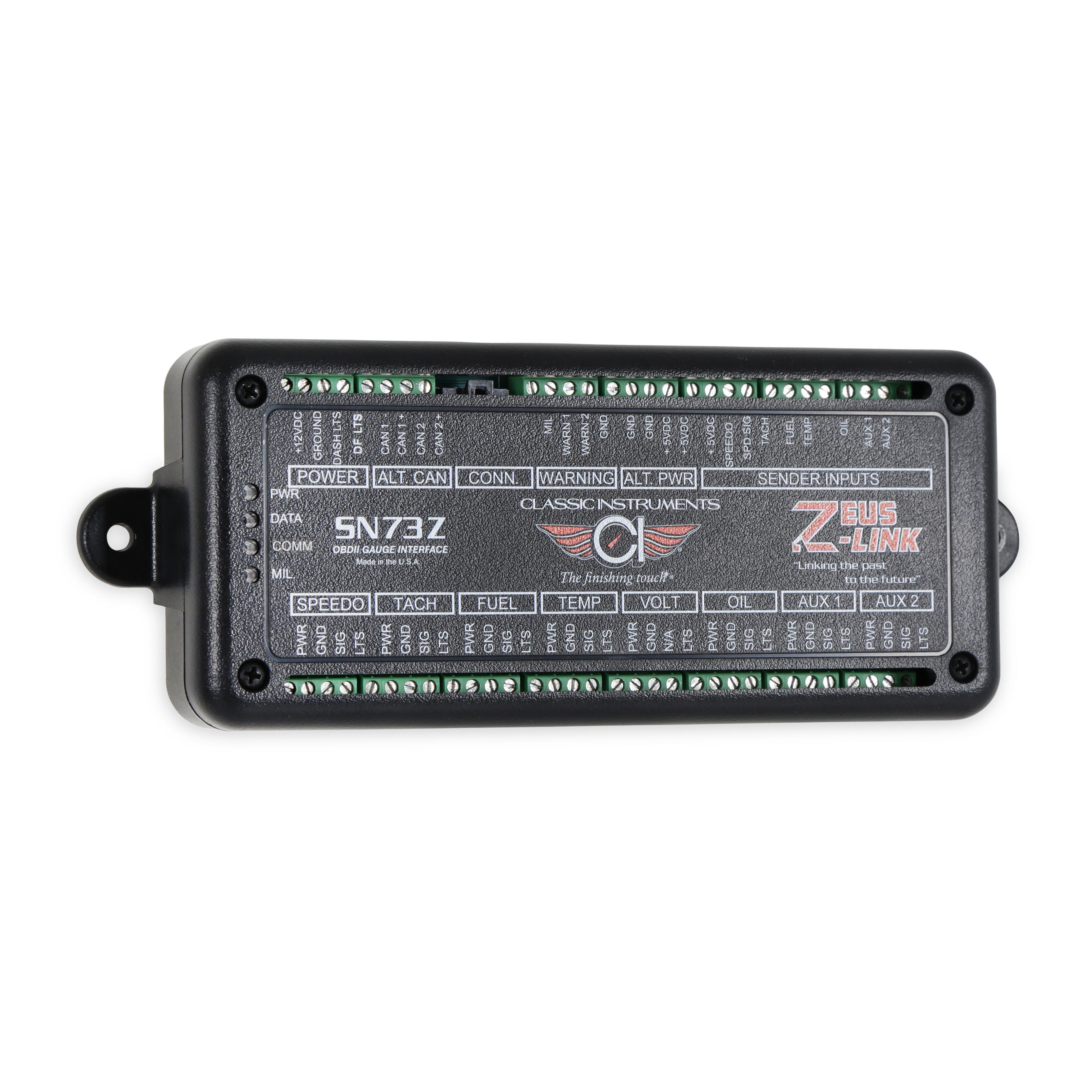 Classic Instruments sn73zgm | CLASSIC INSTRUMENTS Zeus Link GM OBDII ECU