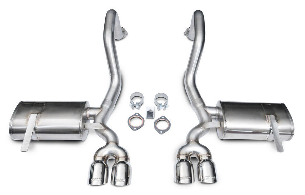 CORSA Performance 14132 | Corsa Exhaust System for Corvette C5 (includes Z06) Xtreme System w/ Twin 3.5 Pro Series Tips; 1997-2004