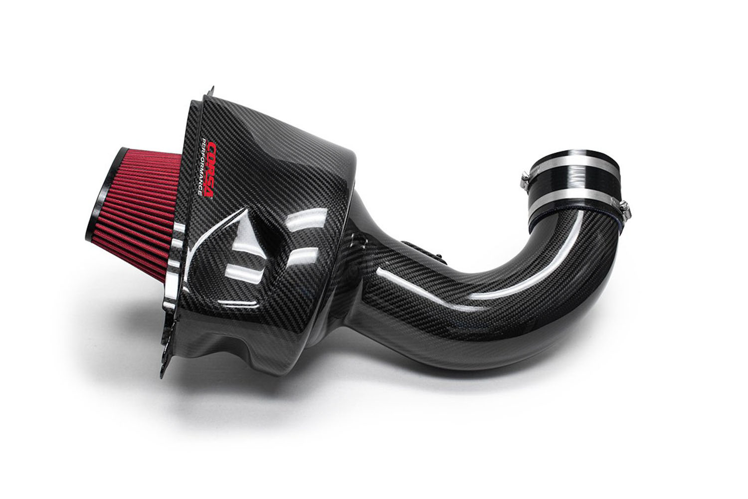 CORSA Performance 44001D | Corsa Corvette C7 6.2L Carbon Fiber Intake Drytech Dry Filter; 2015-2019