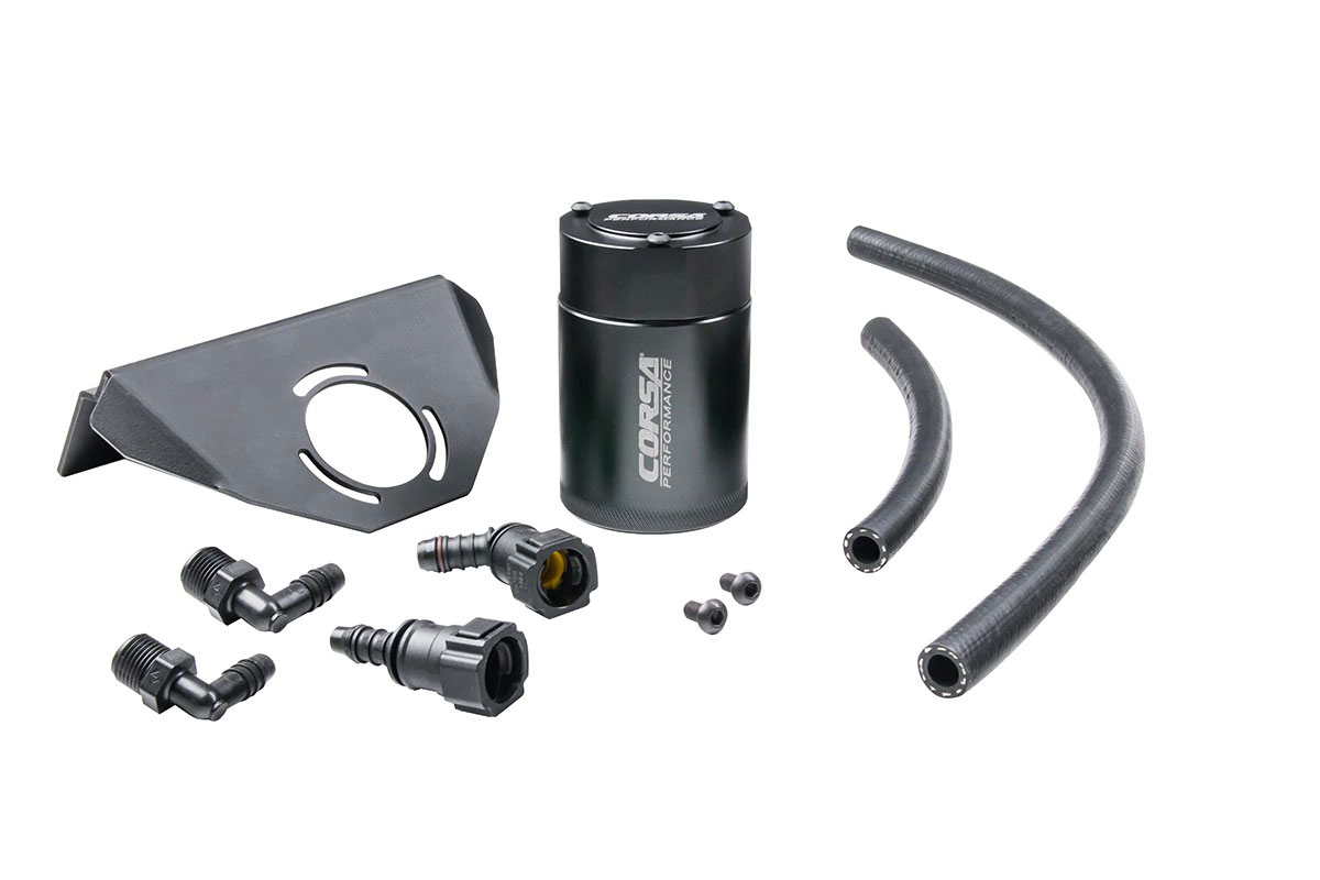 CORSA Performance CC0005 | Corsa Chevrolet Corvette C8 Coupe Catch Can; 2020-2024