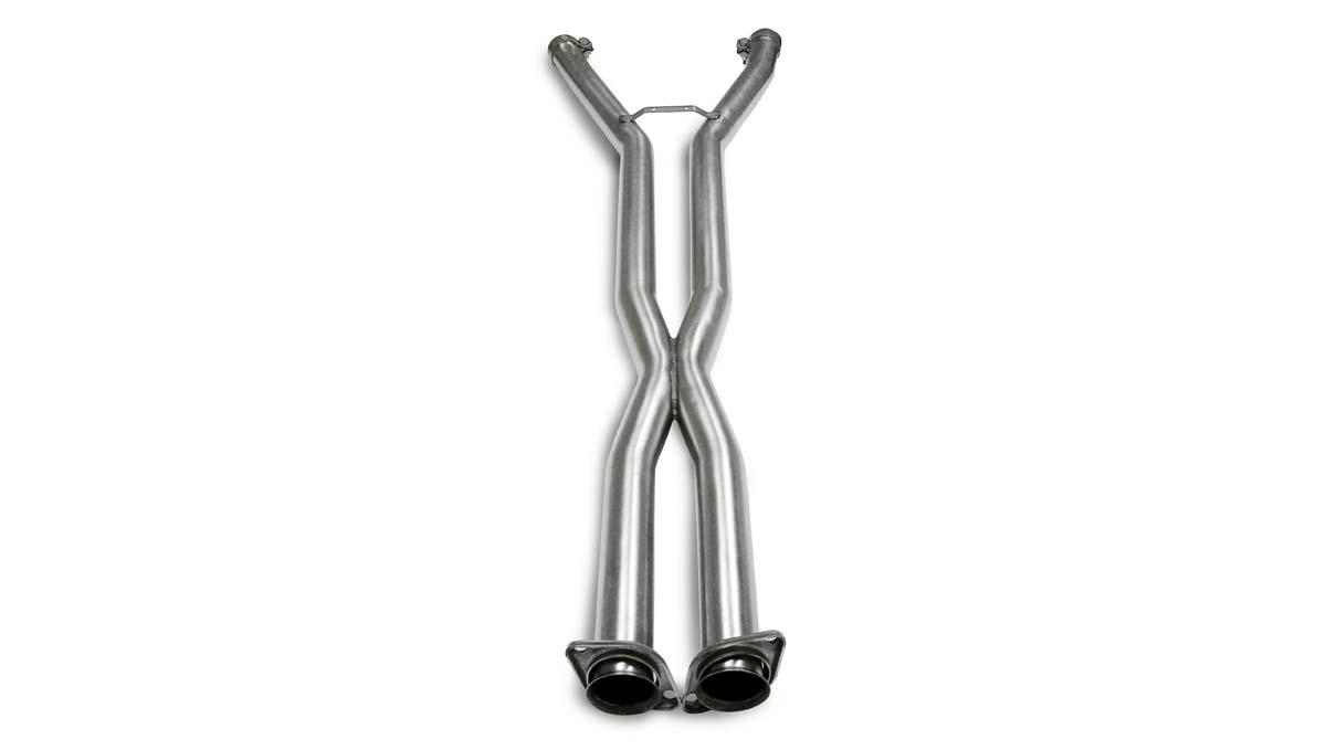 CORSA Performance 14127 | Corsa Mid-Pipe for Corvette C6 Auto Trans (A6) XO-Pipe (Crossover Pipe) A6 Auto Trans Paddle-shift; 2006-2008