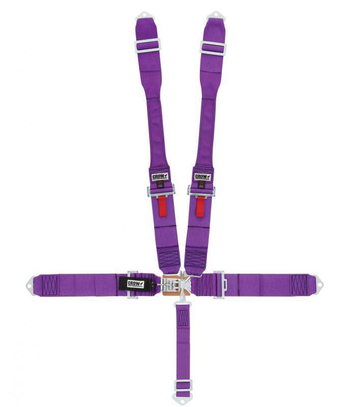 Crow Safety Gear 11005db | CROW SAFETY GEAR 5-Way L&L 52in Lap Belt- Indiv Dog Bone Harness