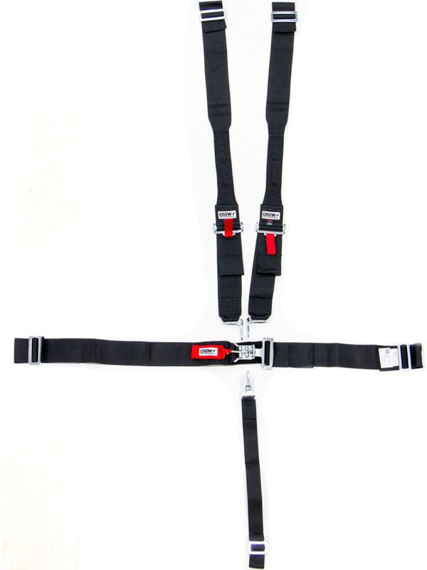 Crow Safety Gear 11084db | CROW SAFETY GEAR 5-Way Lap Belt Left Side Adjuster