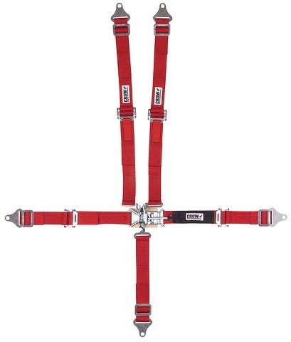 Crow Safety Gear 11182a | CROW SAFETY GEAR 5-Way Restraint 2in Pull Up Adj...Indiv Harness