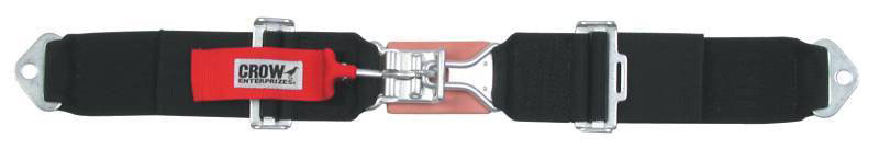 Crow Safety Gear 11224 | CROW SAFETY GEAR Seat Belt 3in Wide 50in Long Bolt In Black