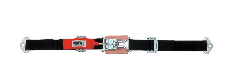 Crow Safety Gear 11504 | CROW SAFETY GEAR Seat Belt Latch And Link Bolt In Black