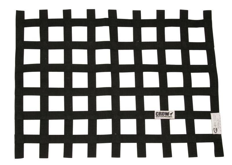 Crow Safety Gear 11624 | CROW SAFETY GEAR Window New 18x24 Black SFI-27.1