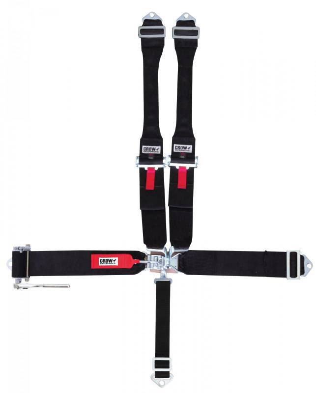 Crow Safety Gear 40074r | CROW SAFETY GEAR Seat Belts Ratchet Style On Right 3in 5 Point