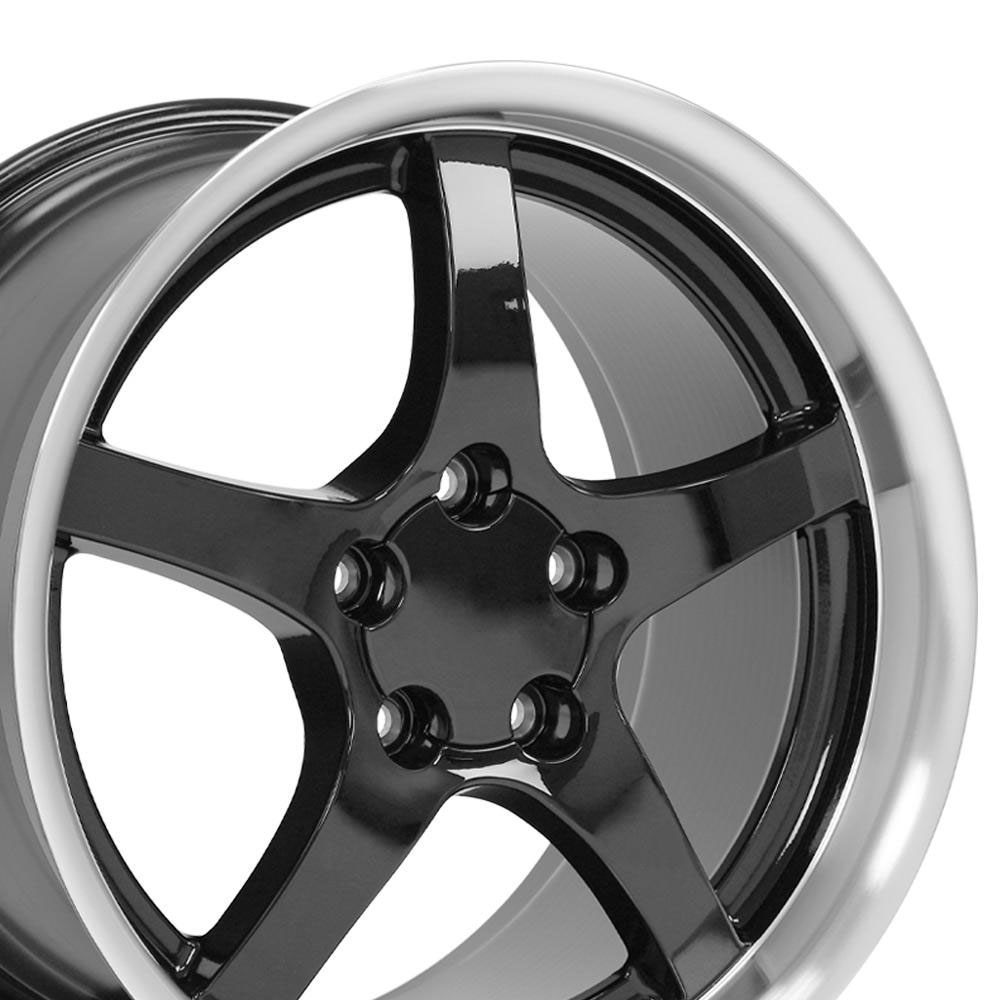 OE Wheels cv05-d18105-5475-56bm | 18 Replica Wheel CV05 C5 Rim 18x10.5 Deep Dish Black Wheel Chevrolet Camaro (rear only) 1993-2002; 1993-2002