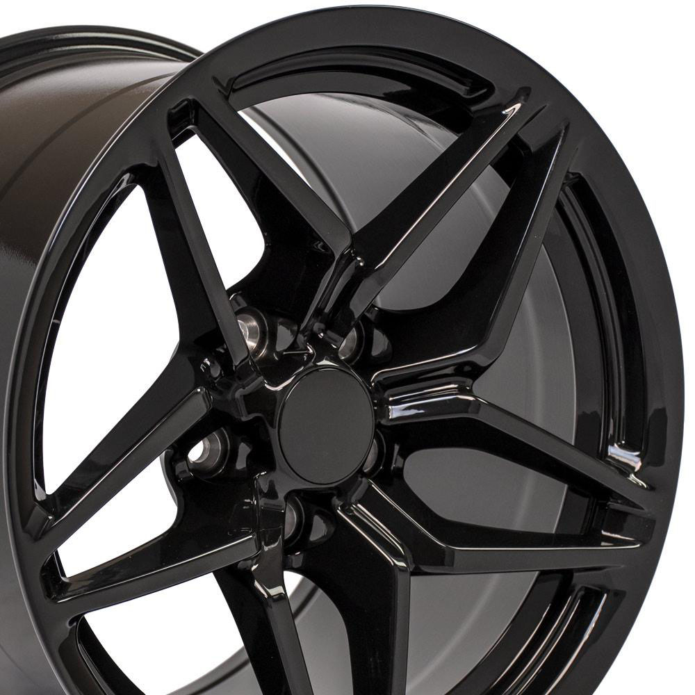 OE Wheels cv31-17110-5475-50b | 17 Replica Wheel CV31 C7 ZR1 Rim 17x11 Black Wheel Chevrolet Camaro (rear only) 1993-2002; 1993-2002