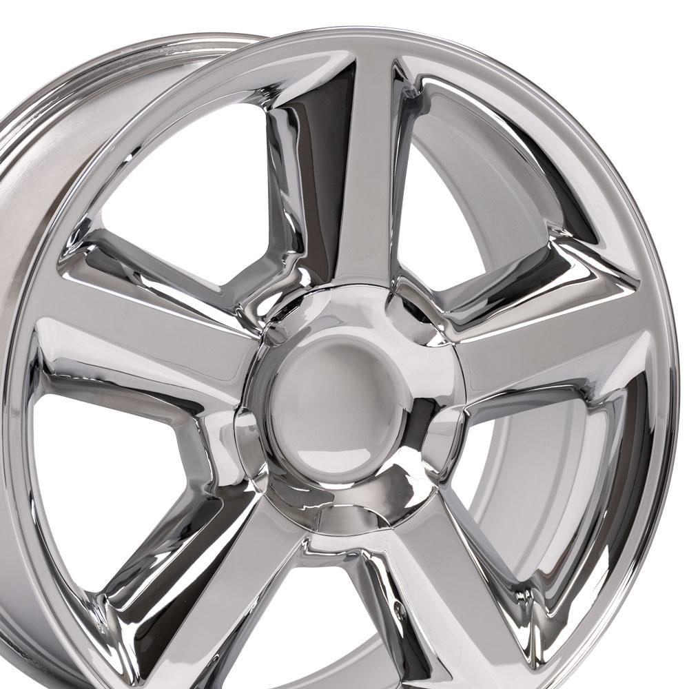 OE Wheels cv83-20085-6550-31c | 20 Replica Wheel CV83 Tahoe Rim 20x8.5 Chrome Wheel Chevrolet C2500 1988-2000; 1988-2000