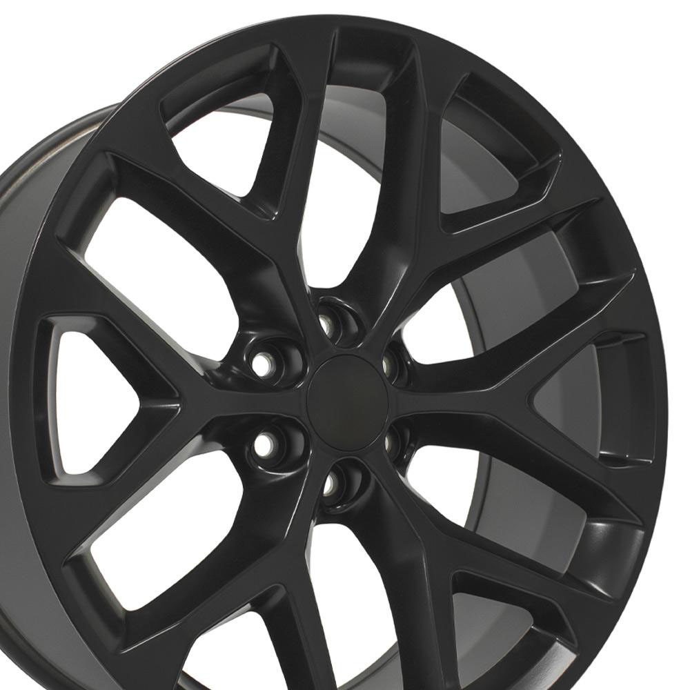 OE Wheels CV98-24100-6550-24B1 | 24 Replica Wheel CV98 Silverado Rim ...