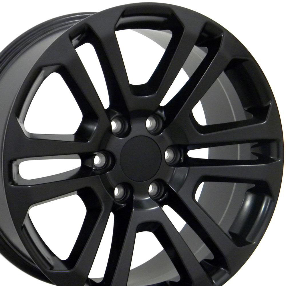 OE Wheels cv99-20090-6550-31b1 | 20 Replica Wheel CV99 GMC Sierra Rim 20x9 Satin Wheel Chevrolet Suburban 1500 1988-2022; 1988-2022