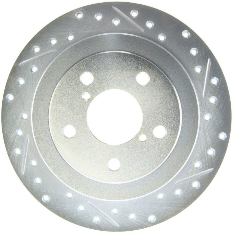 Stoptech 227.47011L | StopTech Subaru Forester Select Sport Drilled/Slotted Rotor, Rear Left; 1998-2008