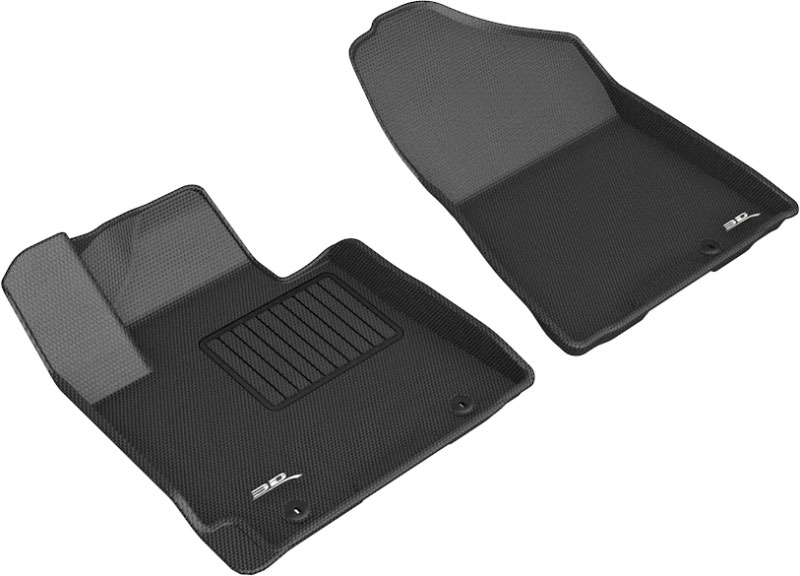 3D Maxpider l1hy09811509 | 3D MAXpider 2019-2020 Hyundai Tucson Kagu 1st Row Floormat - Black; 2019-2022