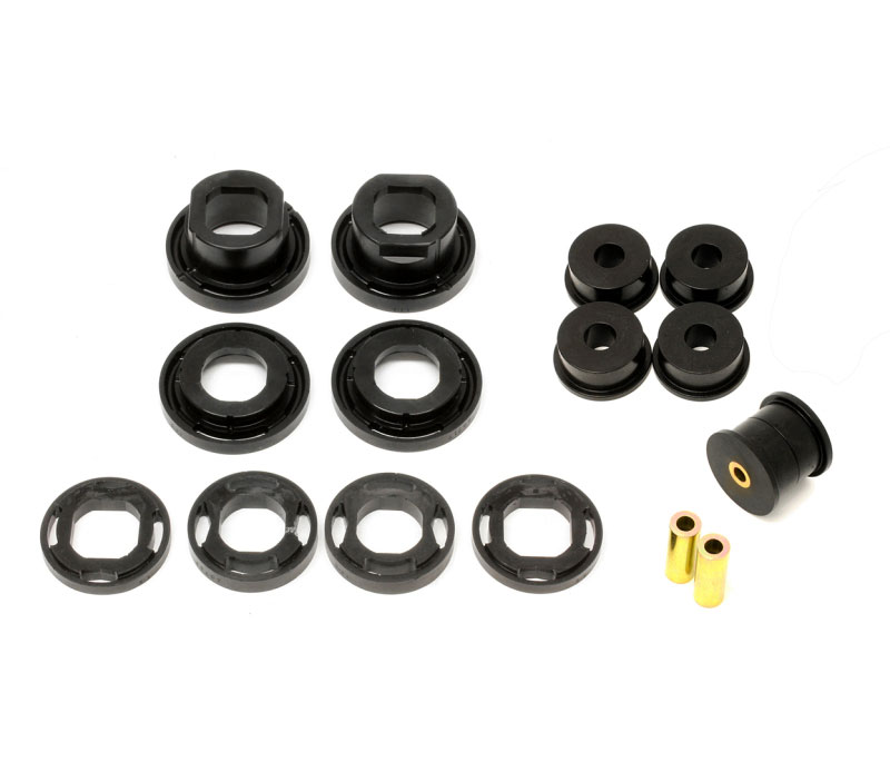 BMR Suspension bk003 | BMR 08-09 Pontiac G8 Street Version Rear Cradle Bushing Kit (BK001 BK002) - Black; 2008-2009