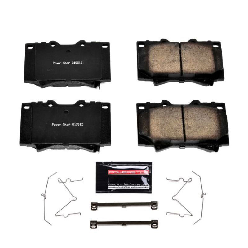 PowerStop z23-772 | Power Stop 98-07 Lexus LX470 Front Z23 Evolution Sport Brake Pads w/Hardware; 1998-2007