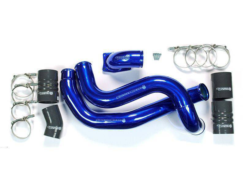 Sinister Diesel sd-intrpipe-6.0-ie-kit | 03-07 Ford 6.0L Powerstroke Intercooler Charge Pipe Kit w/Elbow; 2003-2007