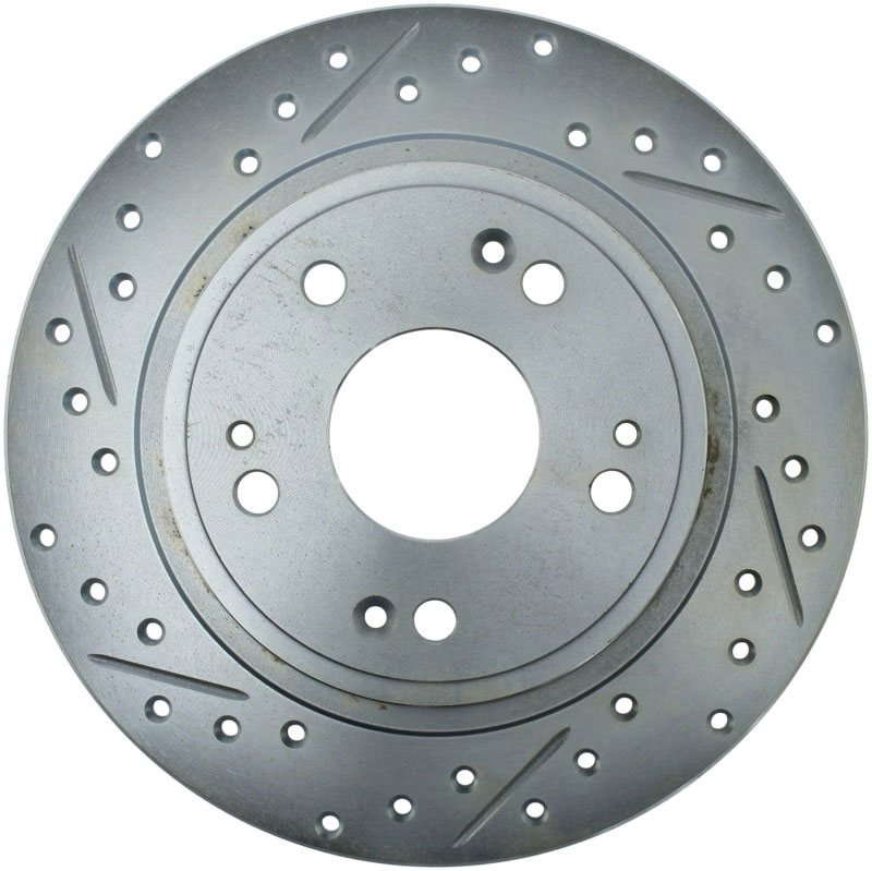 Stoptech 227.40068R | StopTech Acura TSX Select Sport Drilled/Slotted Rotor, Rear Right; 2009-2014