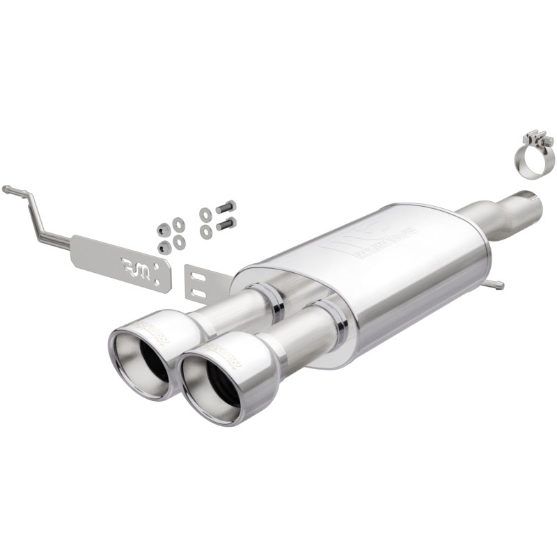 Magnaflow 19134 | MagnaFlow 14-17 Mini Cooper L4 2.0L (Hatch Excl. 4-Door) 2.5in Pipe Dual-Tip Axle-Back Exhaust; 2014-2017