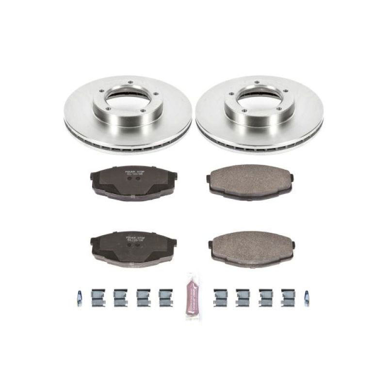 PowerStop koe7065 | Power Stop 89-95 Toyota Pickup Front Autospecialty Brake Kit; 1989-1995