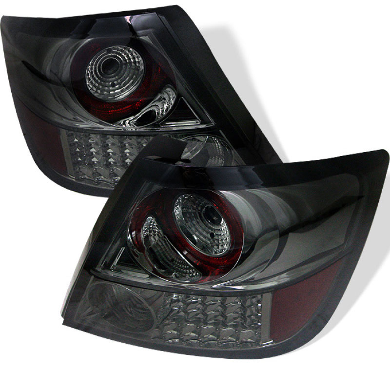 SPYDER 5007742 | Spyder Scion TC LED Tail Lights - Smoke - (ALT-YD-TSTC04-LED-SM); 2005-2010