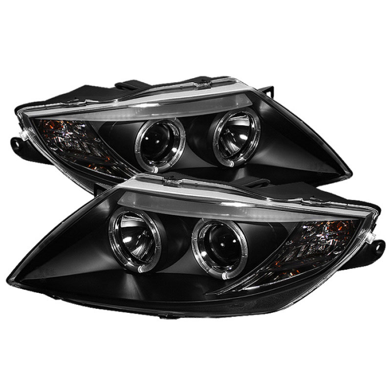 SPYDER 5029072 | Spyder BMW Z4 ( Non HID Type ) Halo Projector Headlights - Black - (PRO-YD-BMWZ403-HL-BK); 2003-2008