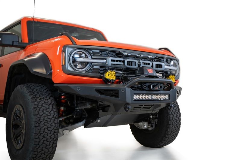 Addictive Desert Designs f260181060103 | 22-23 Ford Bronco Raptor Rock Fighter Front Bumper; 2022-2023