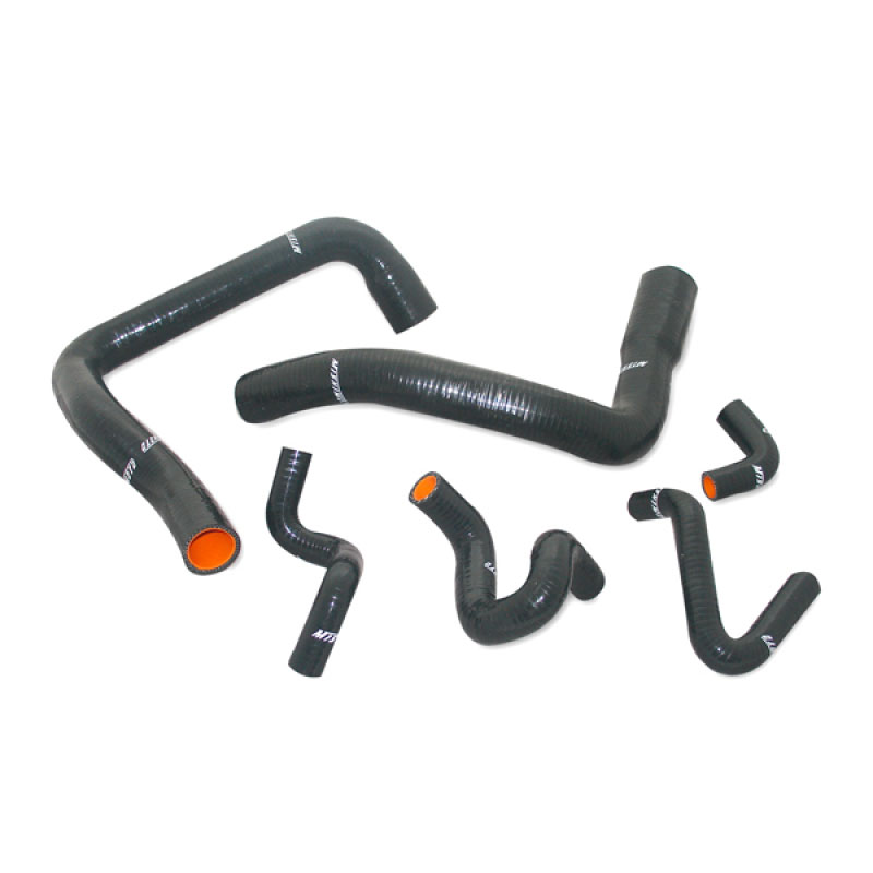 Mishimoto mmhose-mus-86bk | 86-93 Ford Mustang Black Silicone Hose Kit; 1986-1993