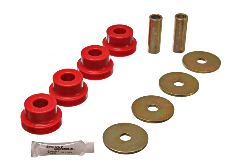 Energy Suspension 7.1102r | 70-78 Nissan 240Z/260Z/280Z Red Differential Carrier (Mustache Bar) Bushings; 1970-1978