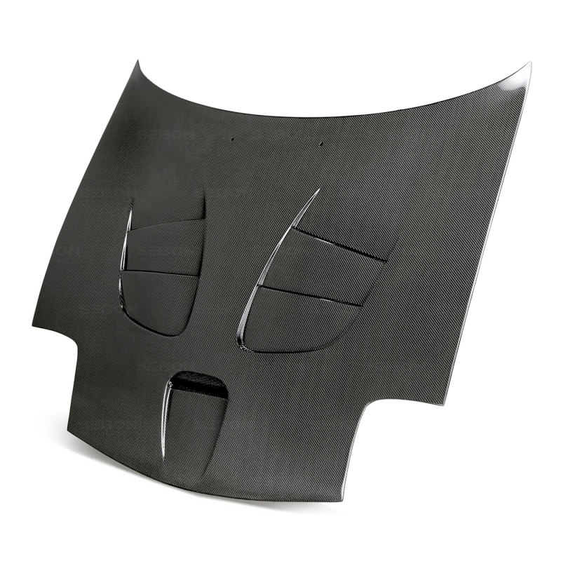 Seibon HD9396MZRX7-ST | Carbon Fiber St Style Hood Mazda Rx-7 (Fd3s); 1993-2002