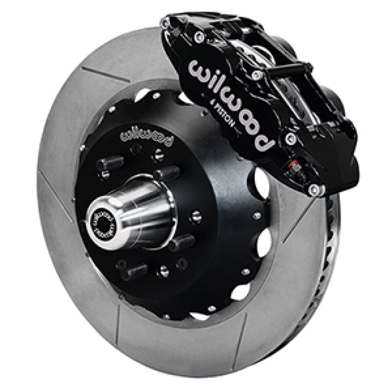 Wilwood 14016909 | 55-57 Chevy Bel Air Superlite 6R Kit, 5 x 4.50in/4.75in Hub - 14.00in Slotted; 1955-1957