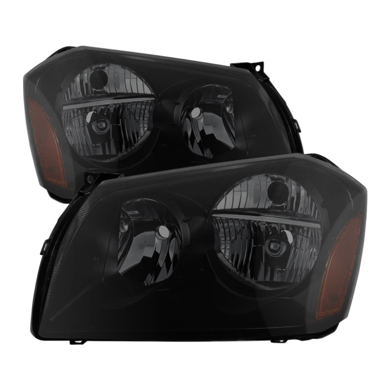 SPYDER 9033414 | Xtune Dodge Magnum 05-07 Crystal Headlights Black Smoked HD-JH-DMAG05-AM-BSM; 2005-2007