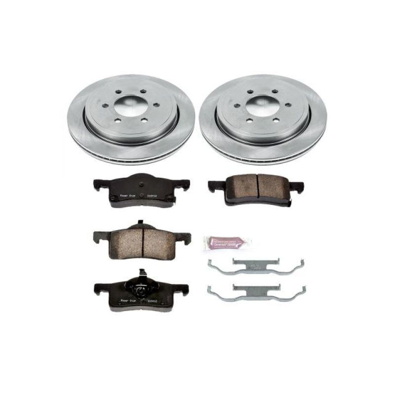 PowerStop koe1935 | Power Stop 02-06 Ford Expedition Rear Autospecialty Brake Kit; 2002-2006