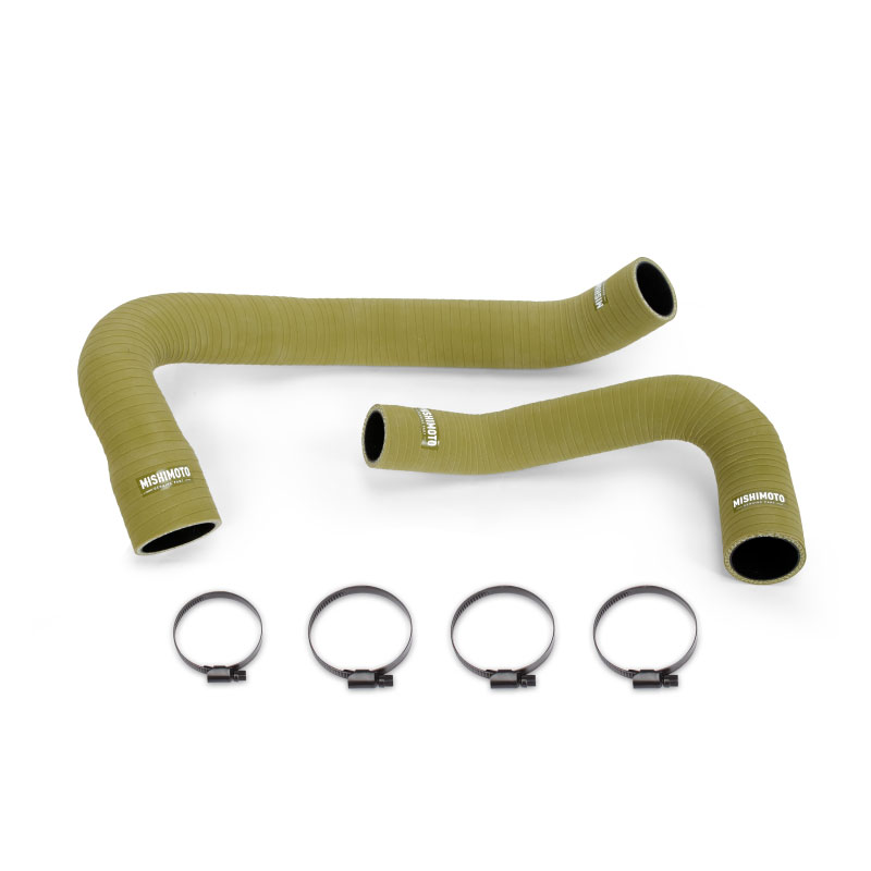 Mishimoto mmhose-wr6-07od | 07-11 Jeep Wrangler 6cyl Silicone Hose Kit Olive Drab; 2007-2011