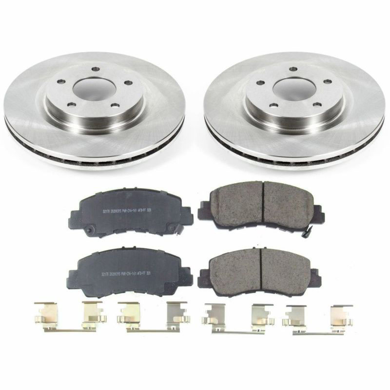 PowerStop koe8424 | Power Stop 2018 Mitsubishi Eclipse Cross Front Autospecialty Brake Kit; 2018-2018