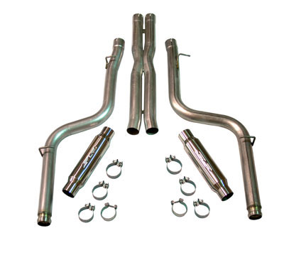 SLP D31029 | Loudmouth Exhaust Challenger 5.7L Cat-back System use w/stock exhaust manifolds; 2008-2014