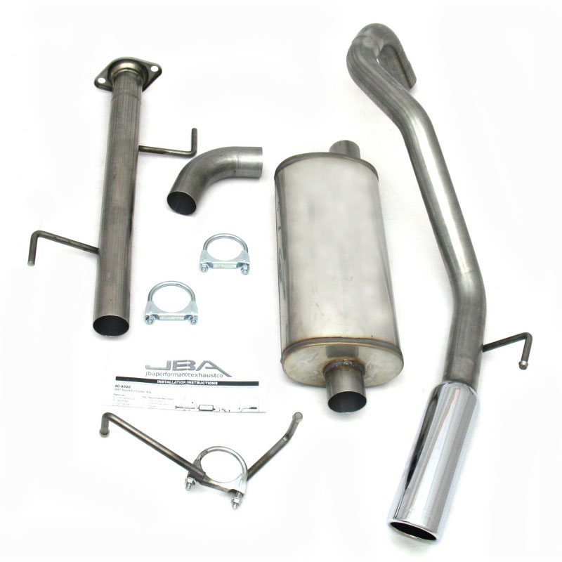 JBA 40-9020 | 07-14 Toyota FJ Cruiser 4.0L 409SS Single Rear Exit Cat-Back Exhaust; 2007-2014