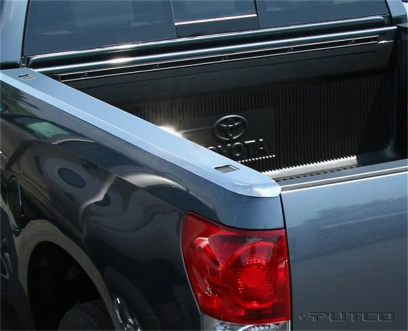 Putco 59595 | 07-13 Toyota Tundra - Short Bed - 6.5ft Bed Stainless Steel Skins (Holes); 2007-2013