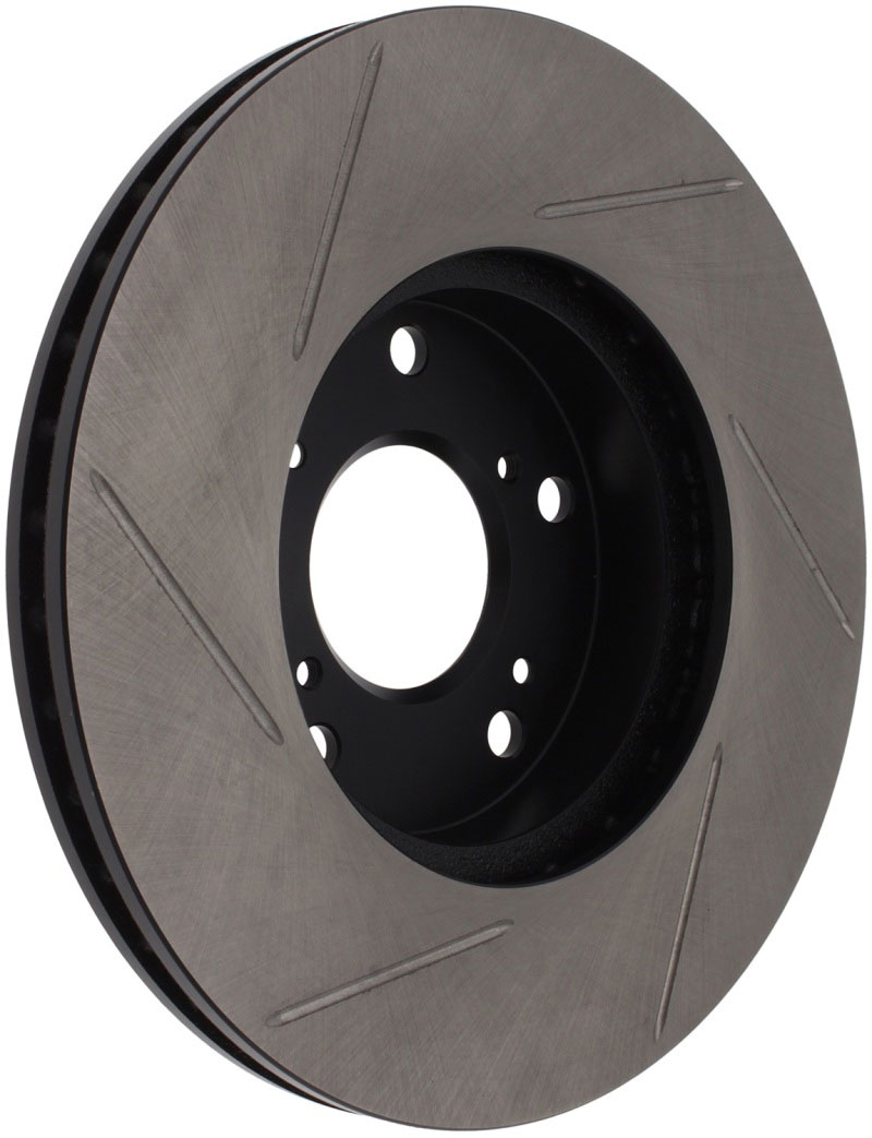 Stoptech 126.40036SL | StopTech Honda Accord Sport Slotted Brake Rotor, Front Left; 1998-2012