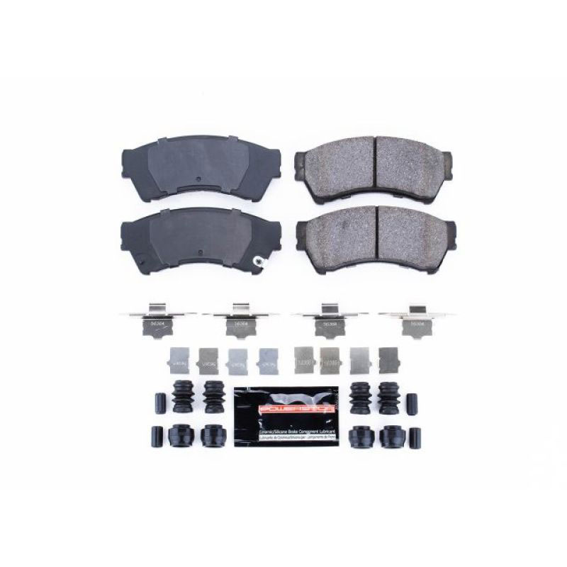 PowerStop z23-1164 | Power Stop 06-12 Ford Fusion Front Z23 Evolution Sport Brake Pads w/Hardware; 2006-2012