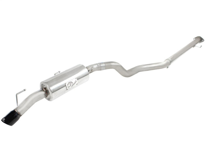 aFe 49-36109-B | Takeda Exhaust Cat-Back 304 Stainless Steel 11-14 Nissan Juke L4 1.6L (t) Black Tip; 2011-2014